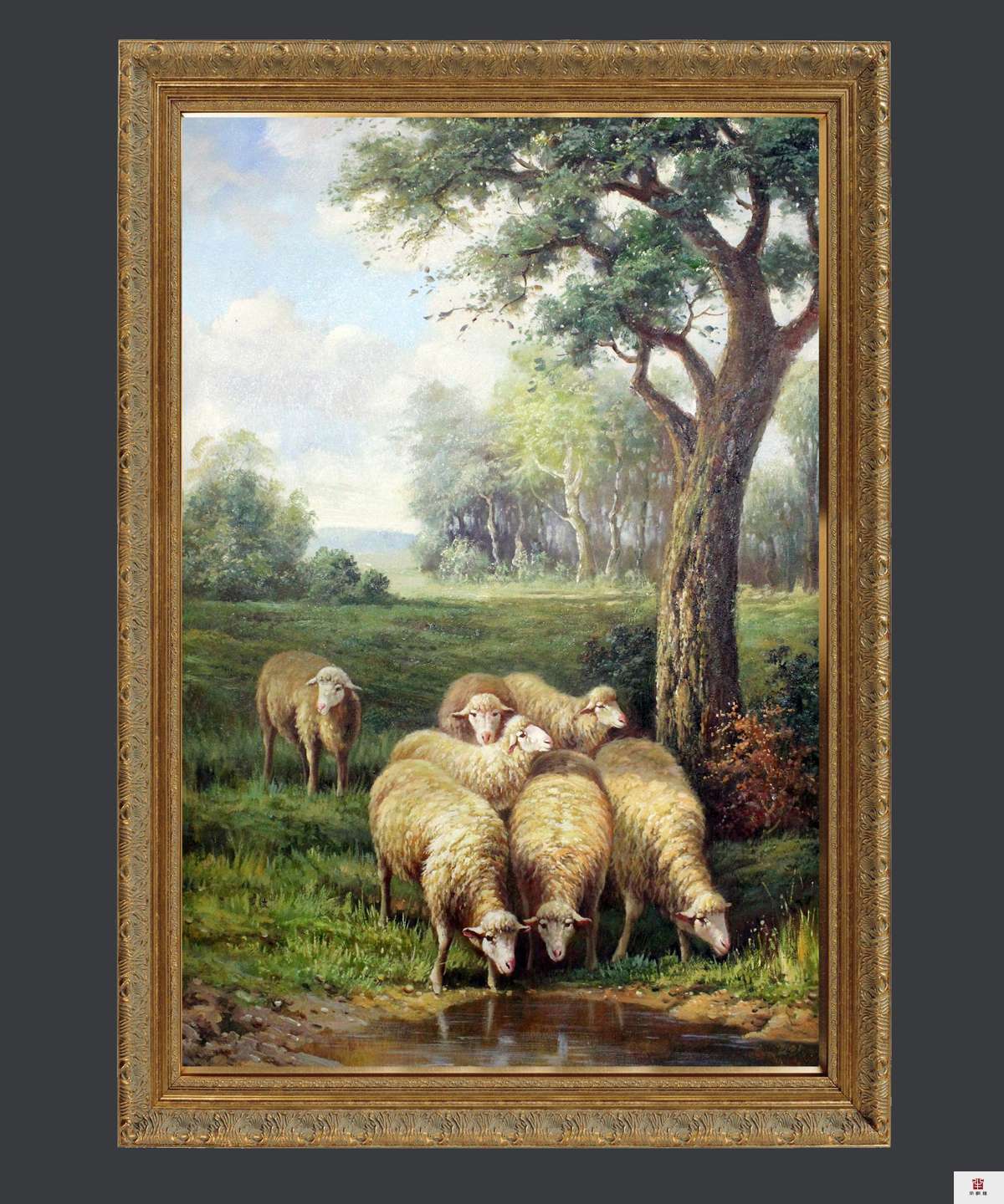 羊年画羊